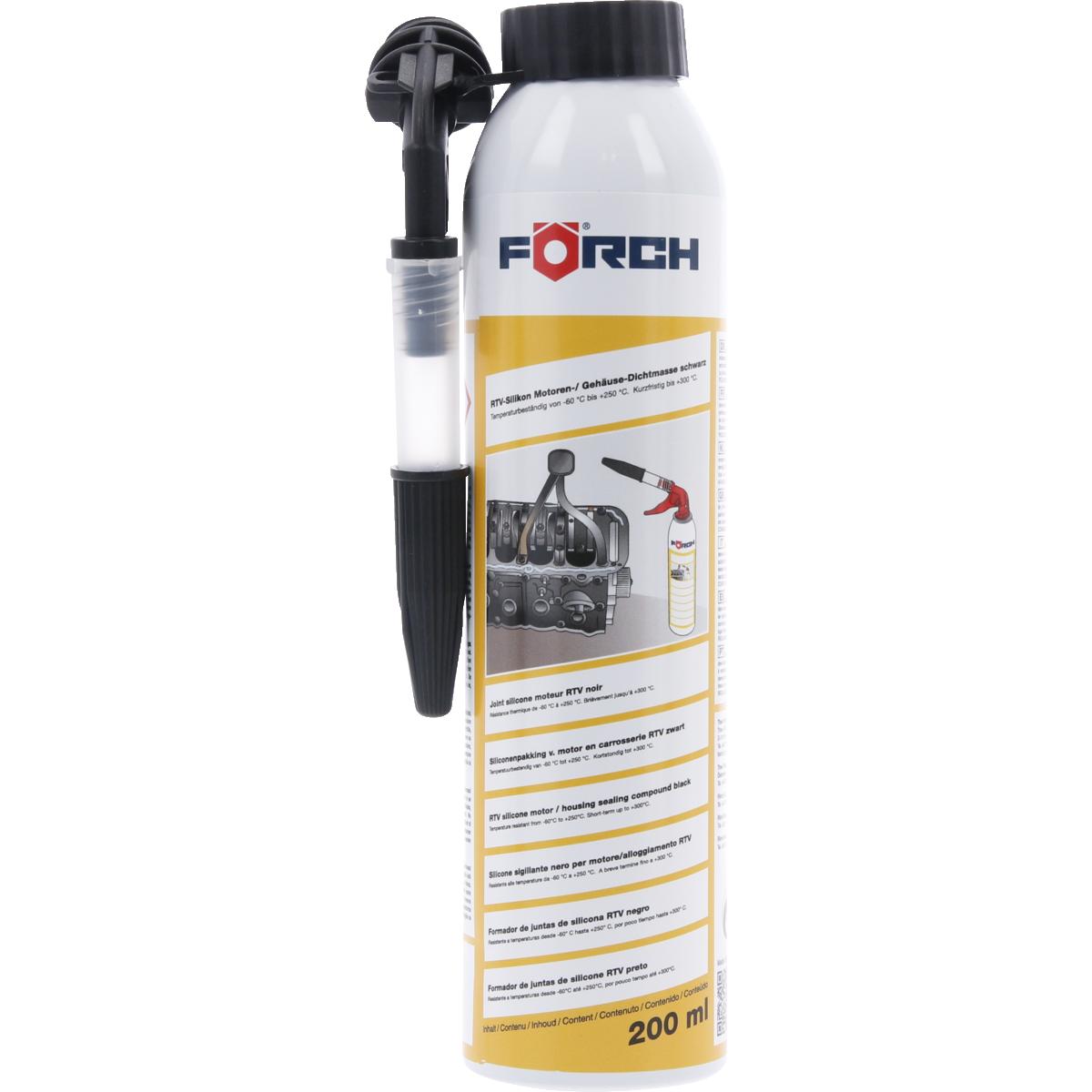 RTV-SILIKON BM CRNI 200ML