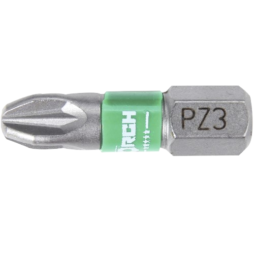 1/4" PZ BIT 25 MM VEL. 3 ZELENI